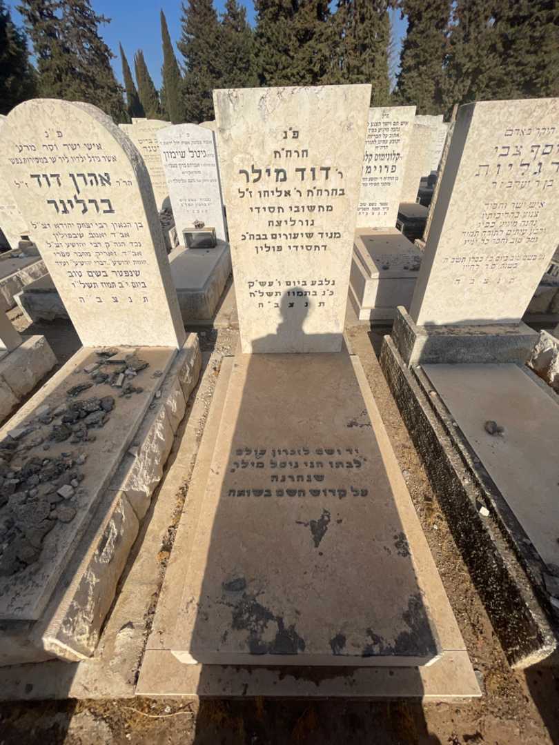 קברו של דוד מילר
