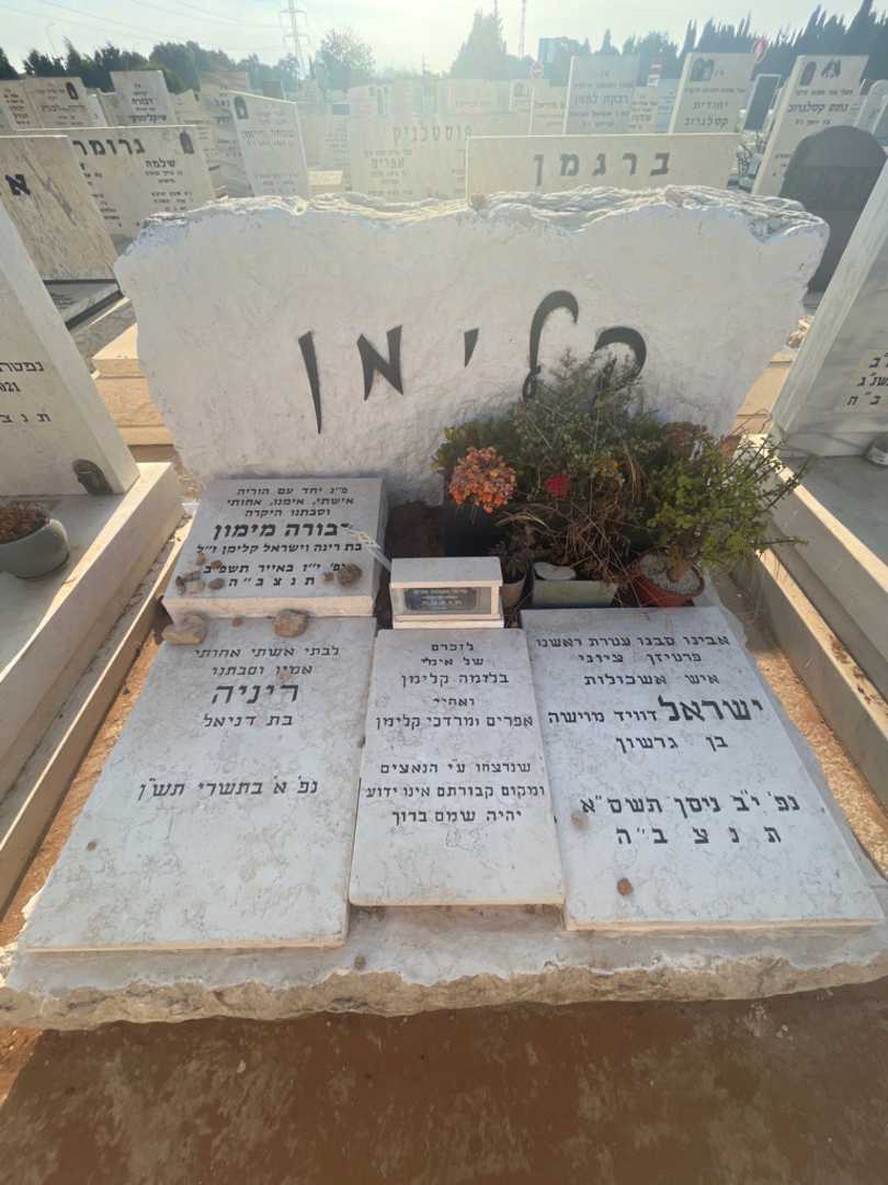 קברו של ישראל קלימן. תמונה 2