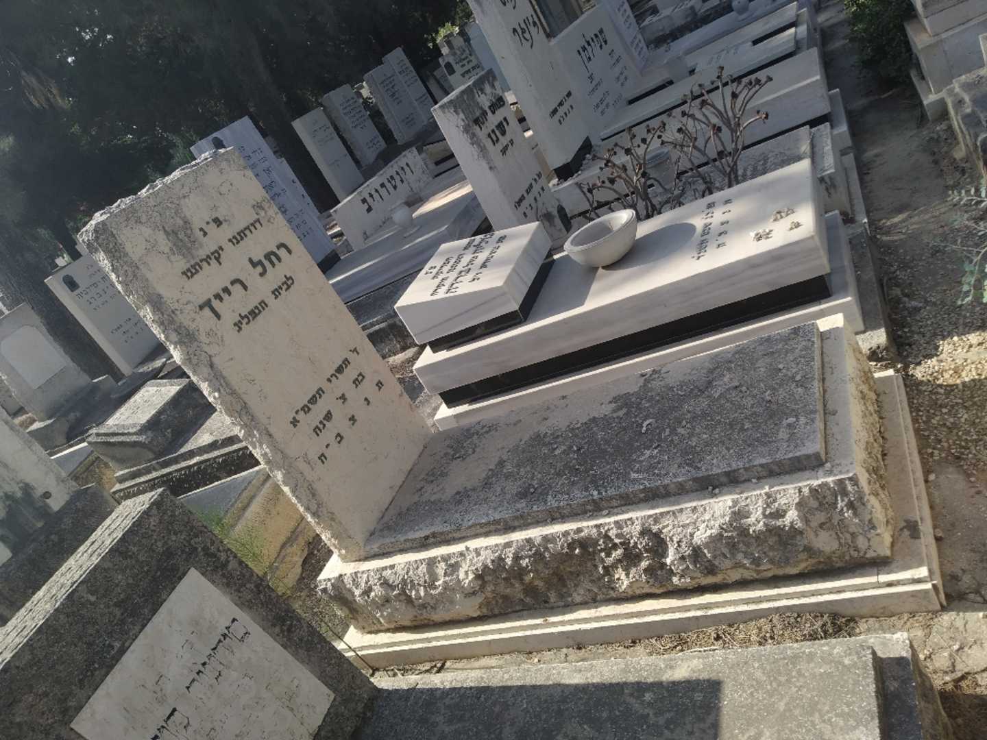 קברו של רחל רייך