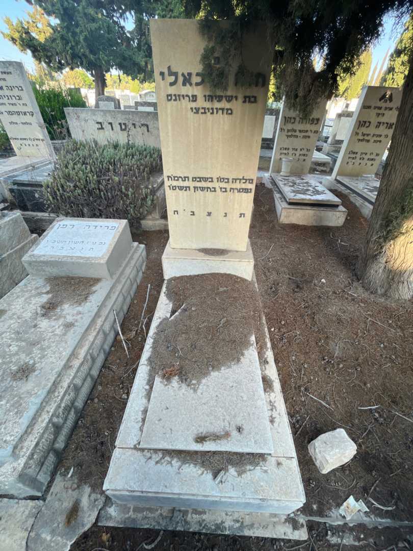 קברו של חוה מיכאלי