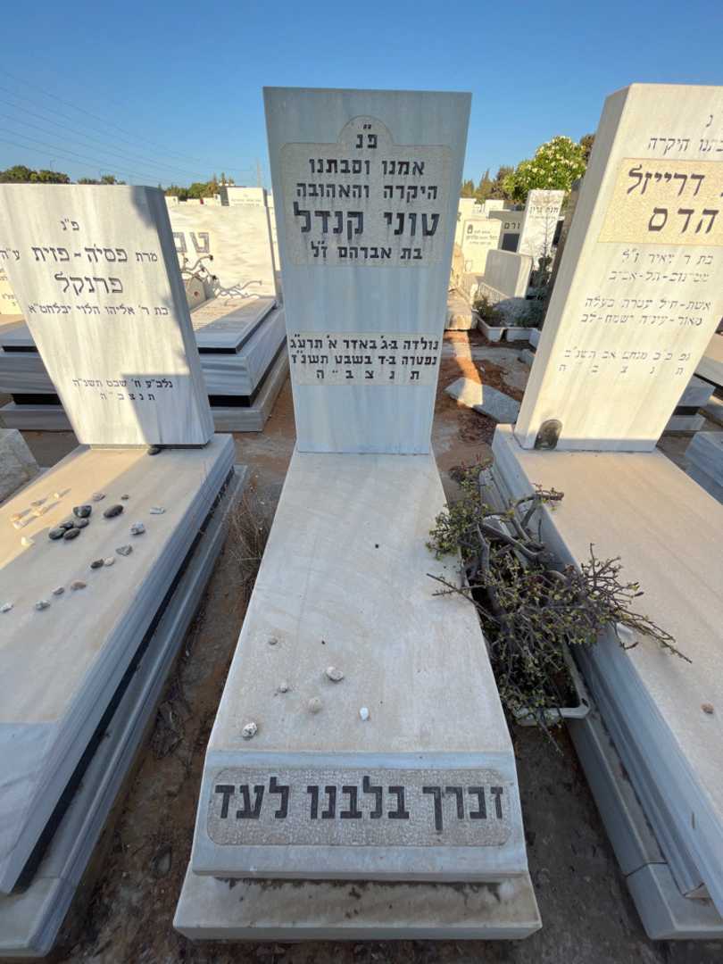 קברו של טוני קנדל