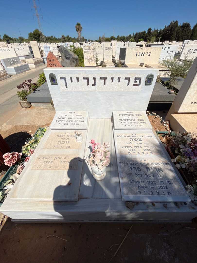 קברו של צשה פריידנרייך. תמונה 1