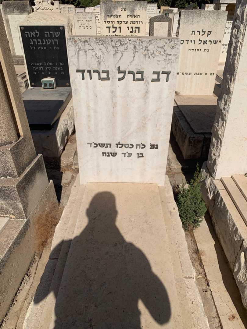 קברו של דב ברל ברוד