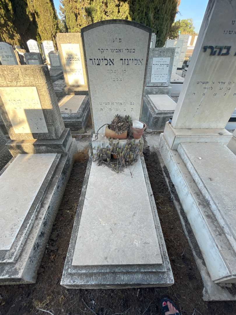 קברו של אליעזר אליעזר