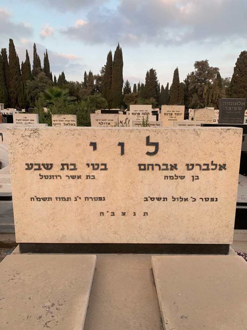 קברו של בטי בת שבע לוי. תמונה 1