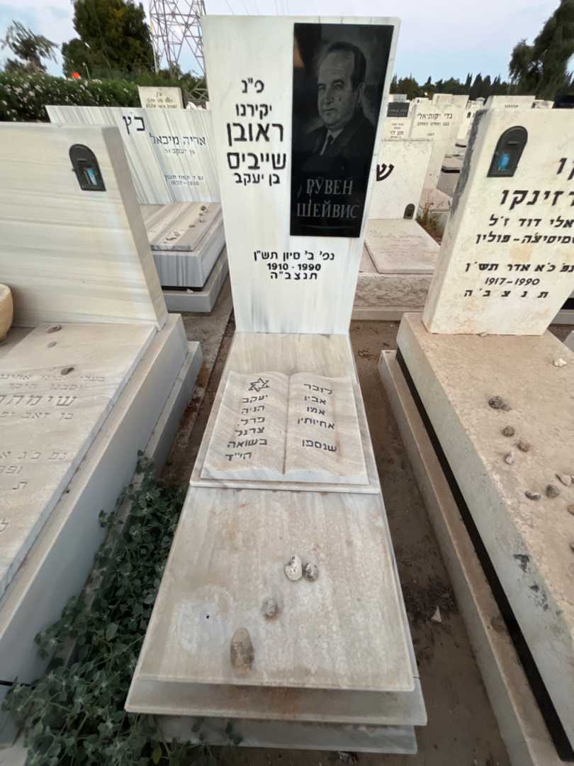 קברו של ראובן שייביס