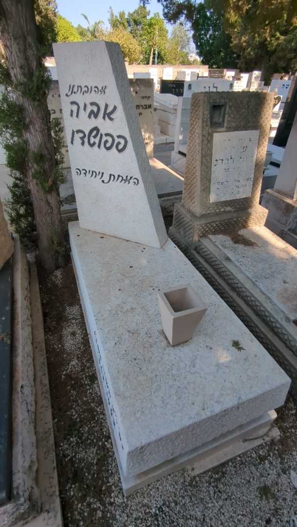 קברו של אביה פפושדו