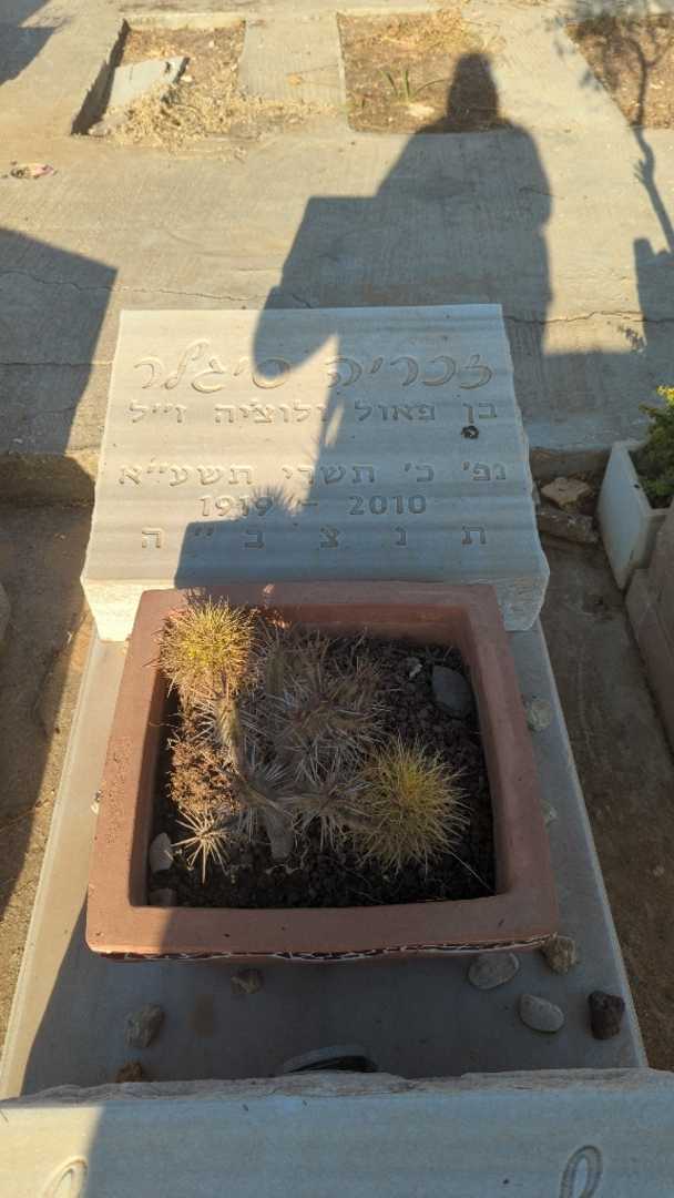 קברו של זכריה סיגלר. תמונה 2