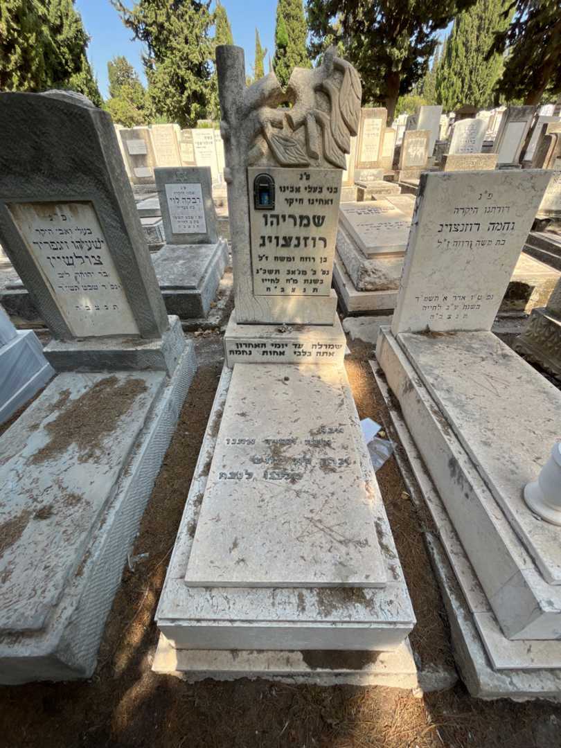 קברו של שמריהו רוזנצויג