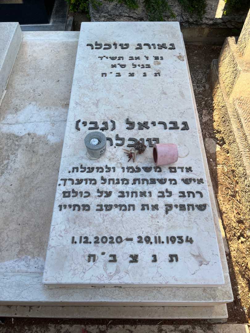קברו של גאורג טוכלר. תמונה 1