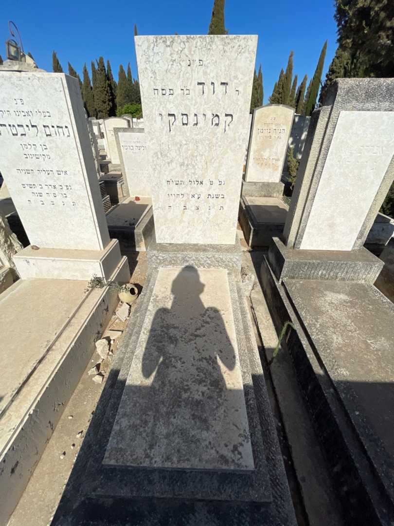 קברו של דוד קמינסקי