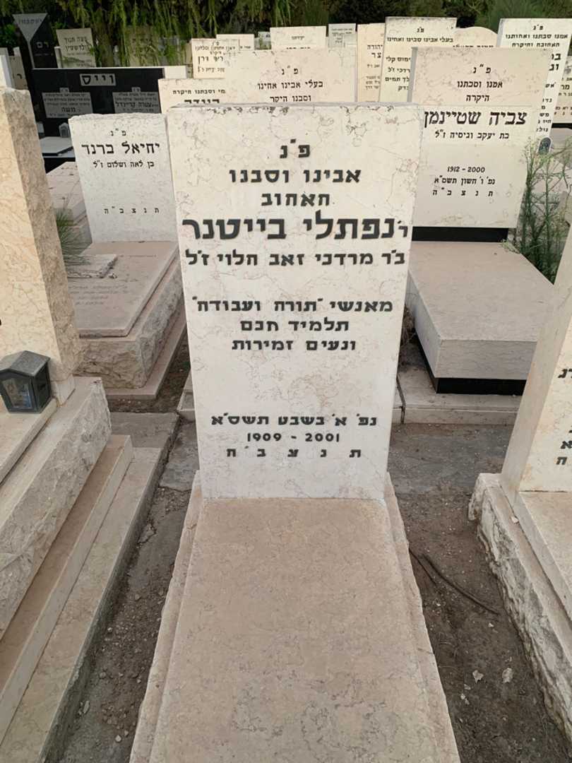 קברו של נפתלי בייטנר