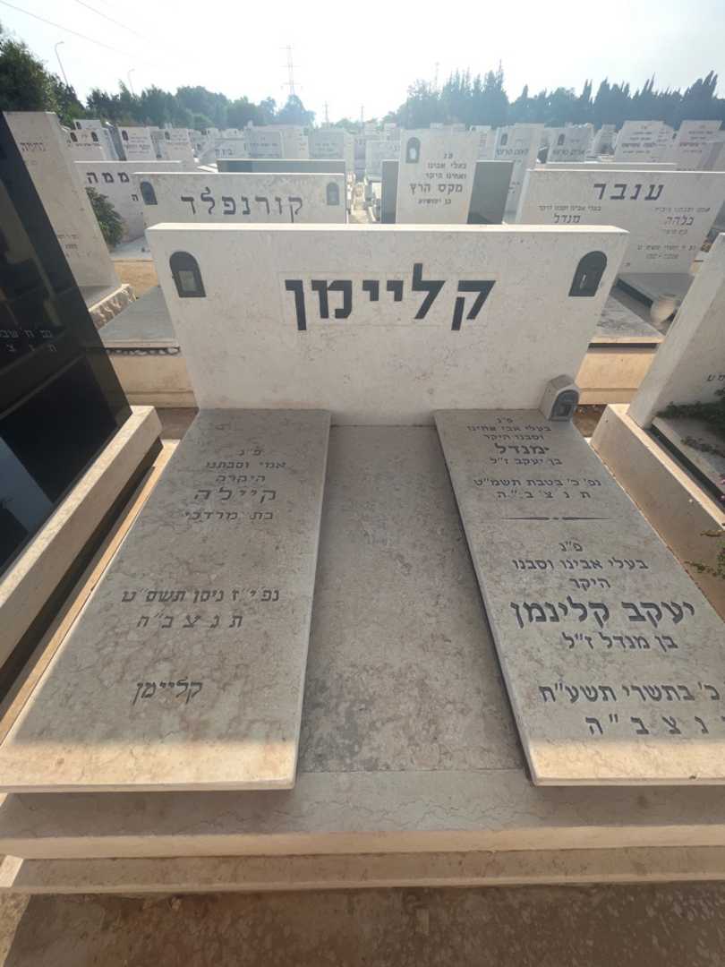 קברו של מנדל קליימן. תמונה 1