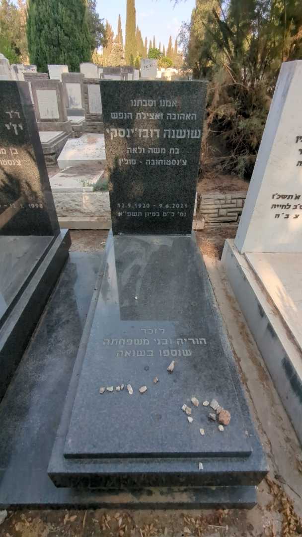 קברו של שושנה דובז'ינסקי. תמונה 2