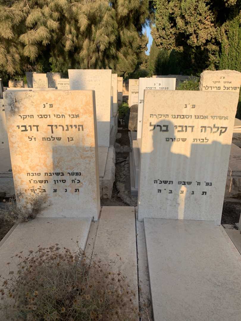 קברו של היינריך דובי. תמונה 1