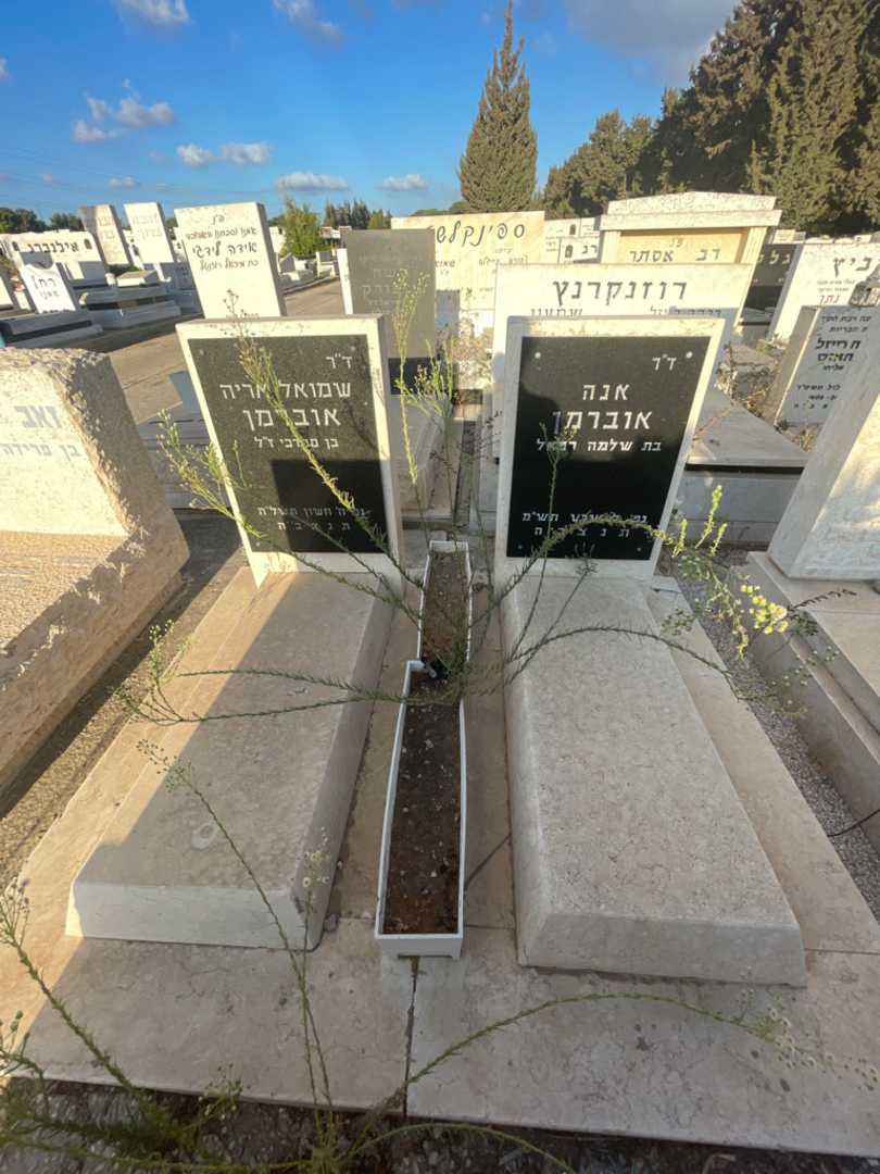קברו של שמואל אריה אוברמן. תמונה 1