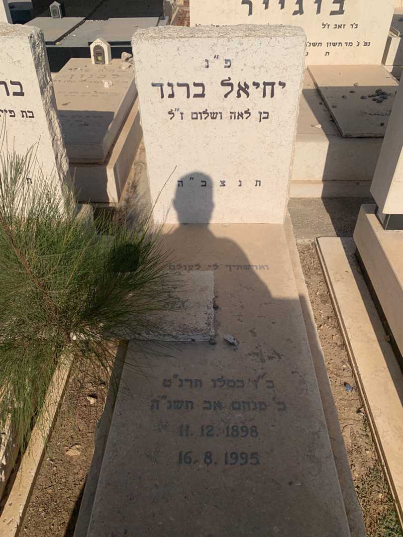 קברו של יחיאל ברנד. תמונה 2