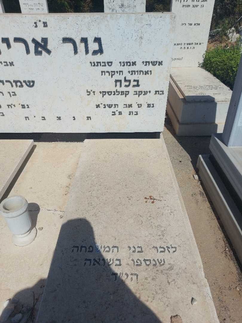 קברו של בלה גור אריה. תמונה 2