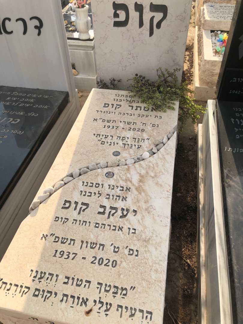 קברו של יעקב קופ. תמונה 2