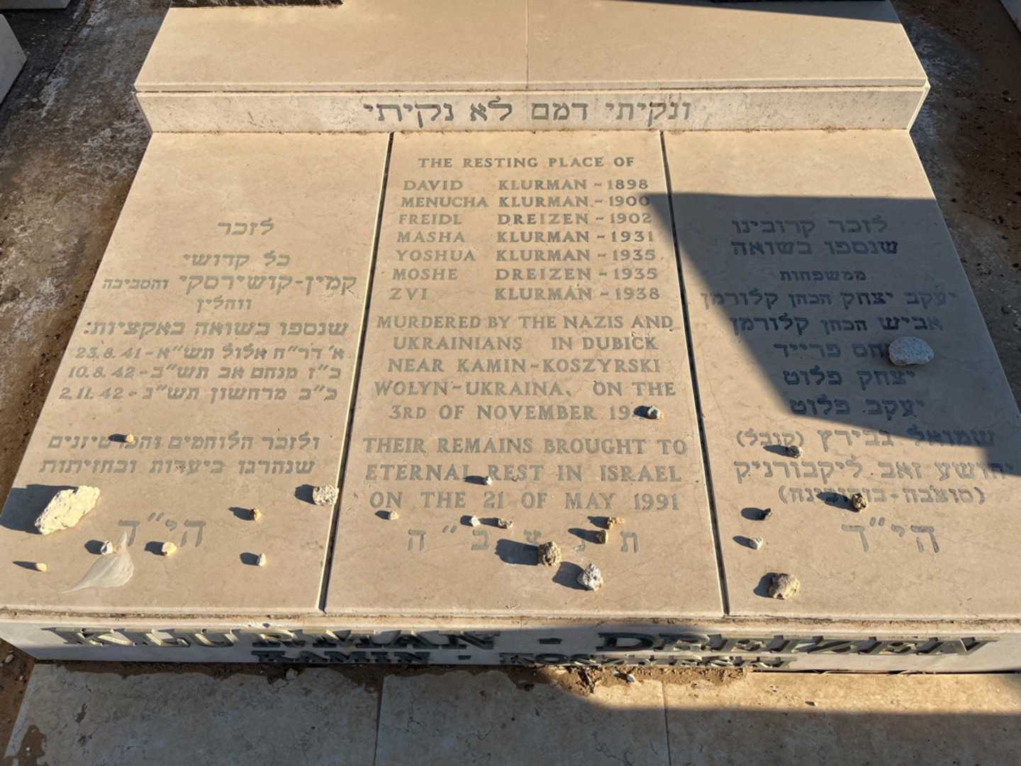 קברו של פריידל דרייצן. תמונה 2