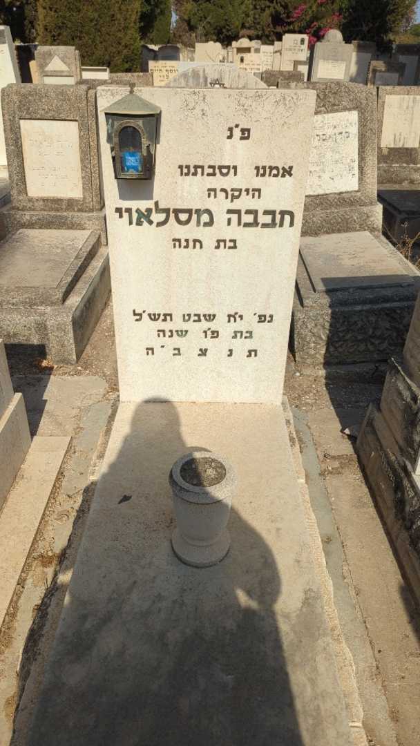 קברו של חבבה מסלאוי