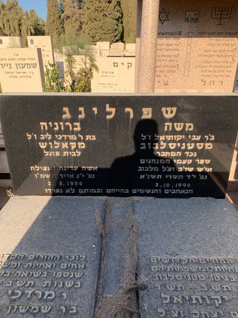 קברו של אודיל יהודית שעק. תמונה 1
