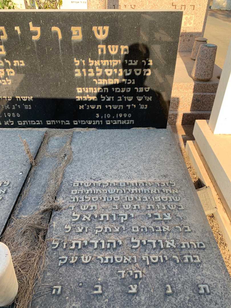 קברו של אודיל יהודית שעק. תמונה 2