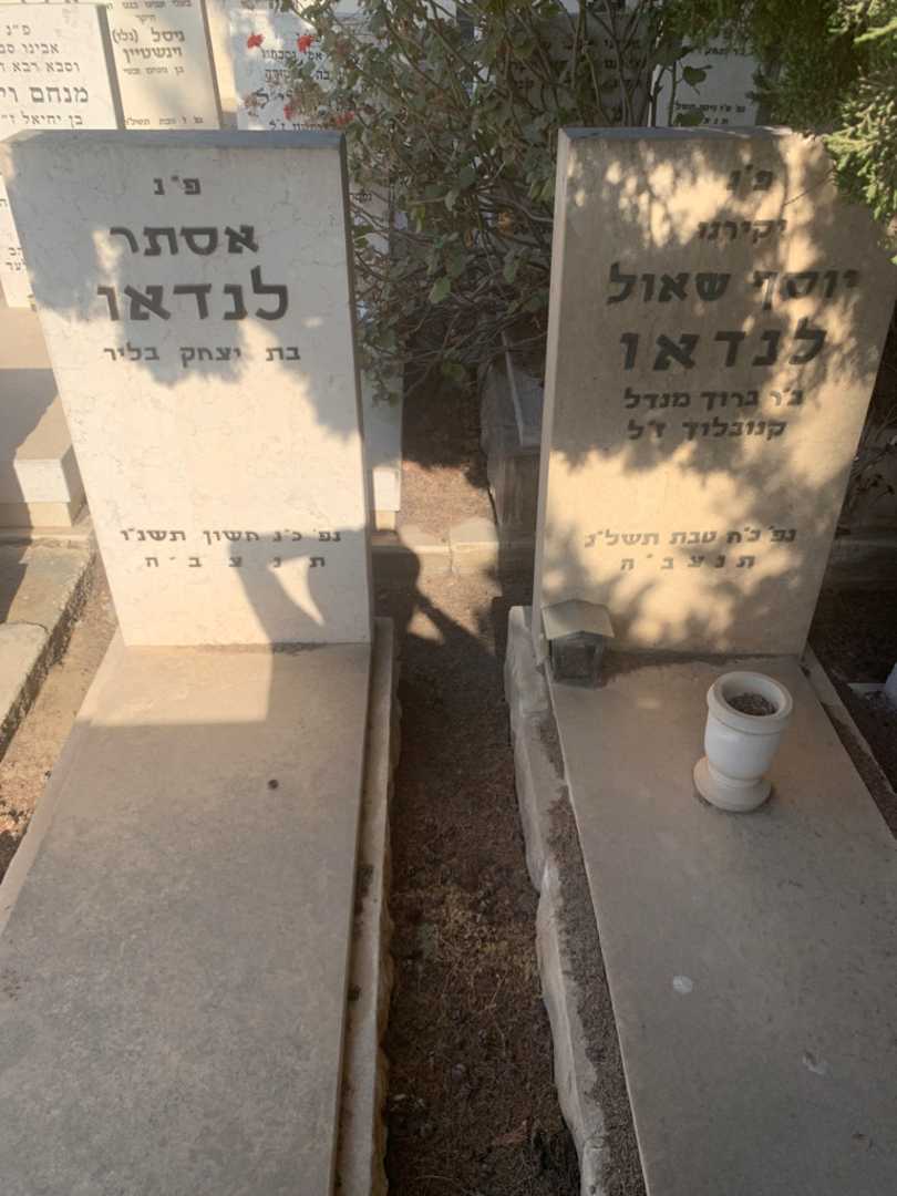 קברו של אסתר לנדאו. תמונה 2