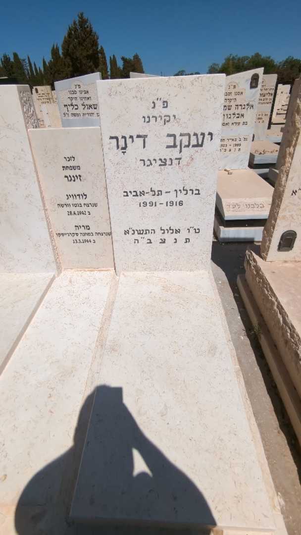 קברו של לודוויג זינגר. תמונה 1