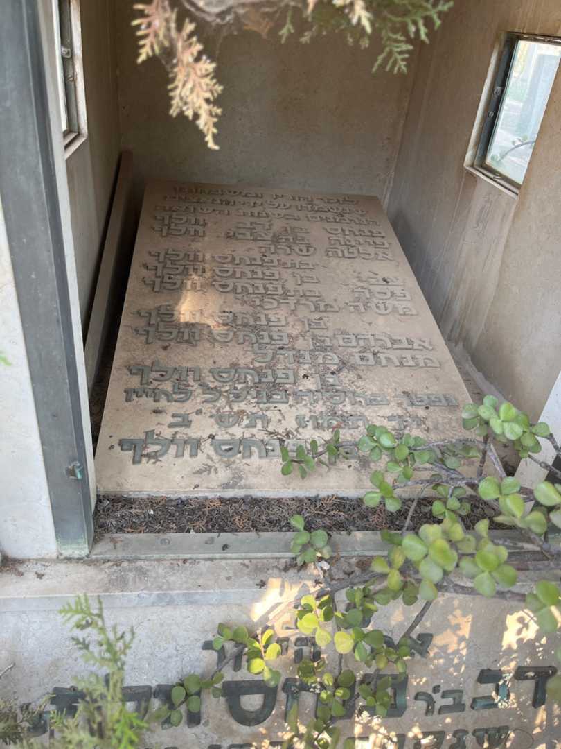 קברו של פסה וולף. תמונה 1