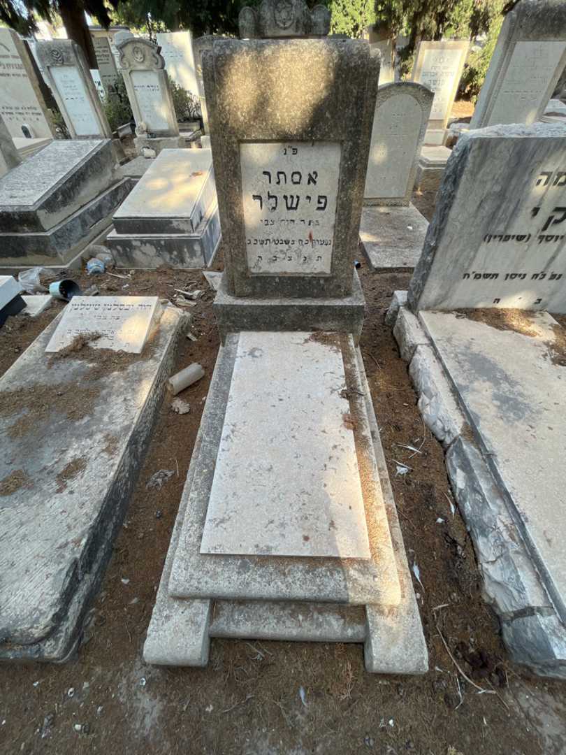 קברו של אסתר פישלר