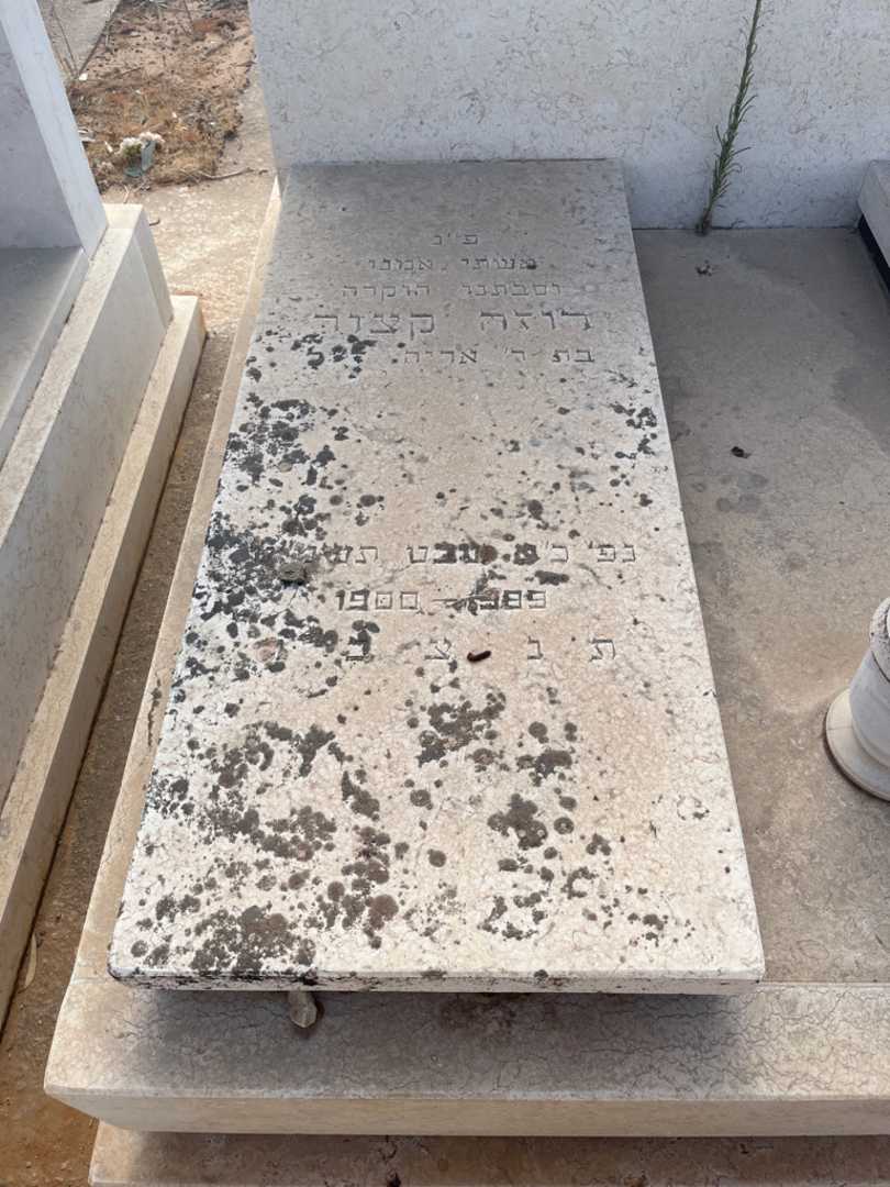 קברו של רוזה קצור. תמונה 2