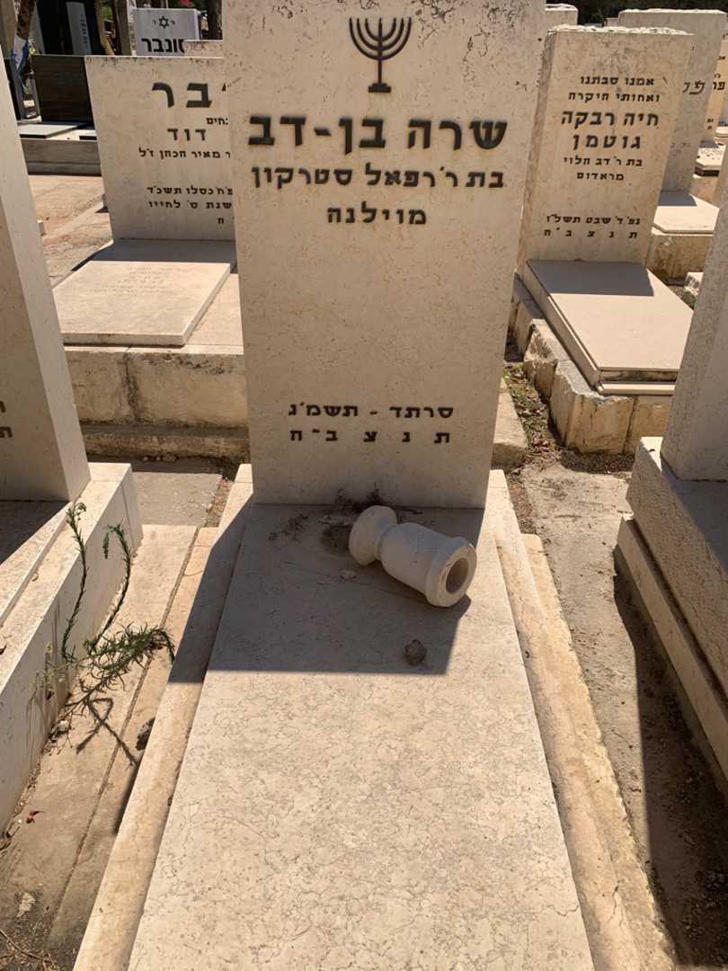 קברו של שרה בן-דב