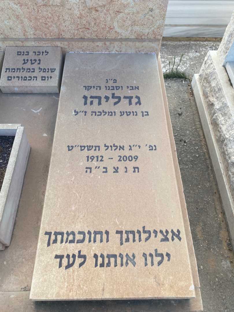 קברו של גדליהו שפירא. תמונה 1