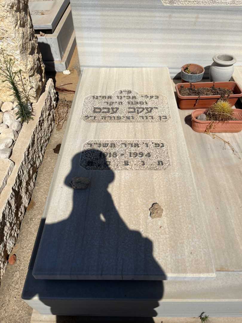 קברו של יעקב עבס. תמונה 1