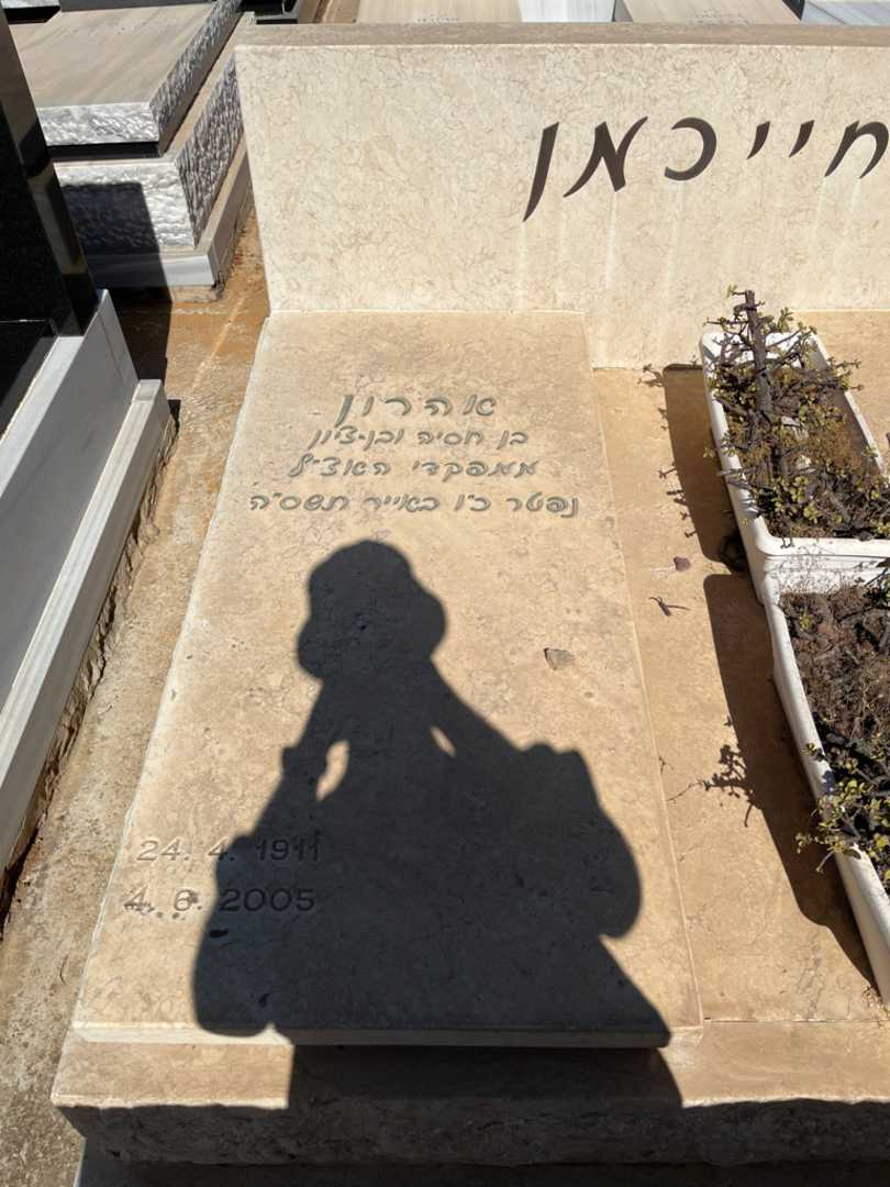 קברו של אהרון חייכמן. תמונה 2