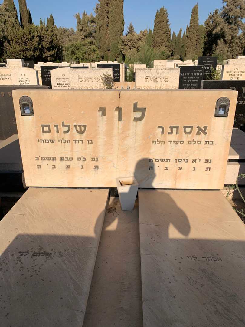 קברו של שלום לוי. תמונה 1