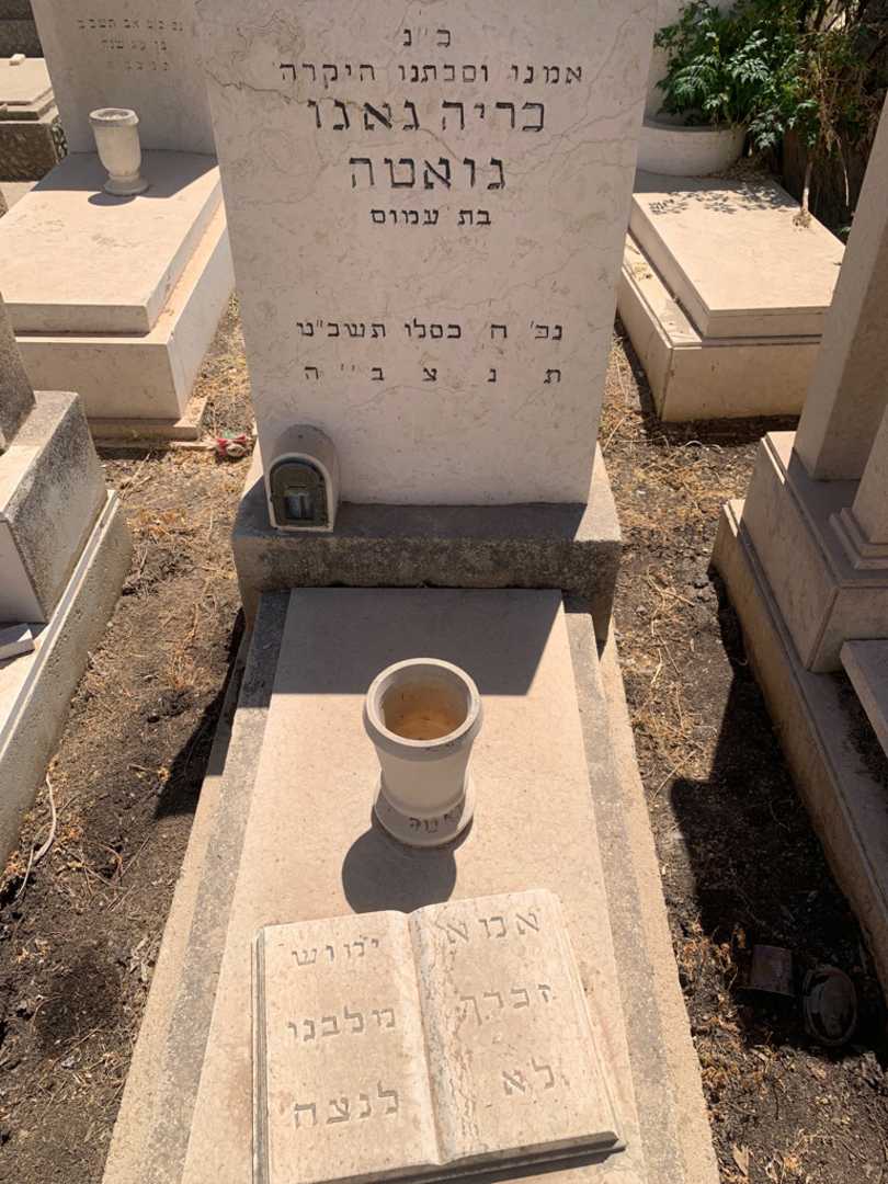 קברו של כריה  גאגו גואטה. תמונה 1