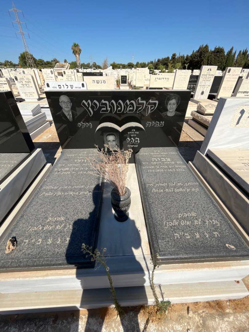 קברו של צביה קלמנוביץ. תמונה 1