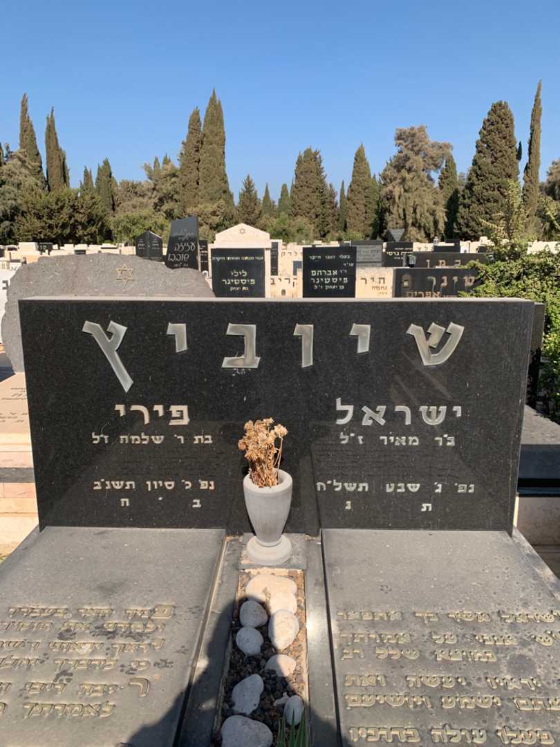 קברו של פירי שיוביץ. תמונה 1