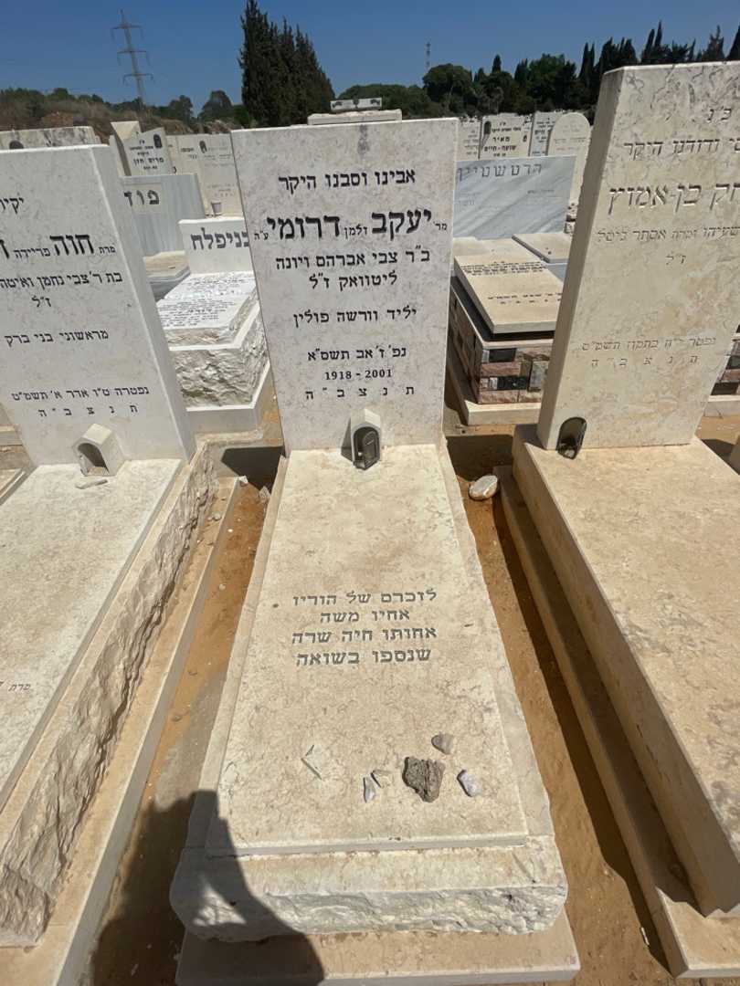 קברו של יעקב זלמן דרומי. תמונה 2