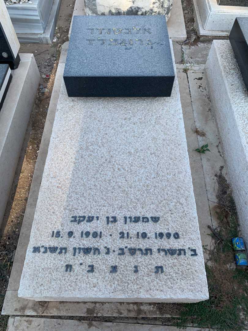 קברו של אלבסנדר גרונפלד