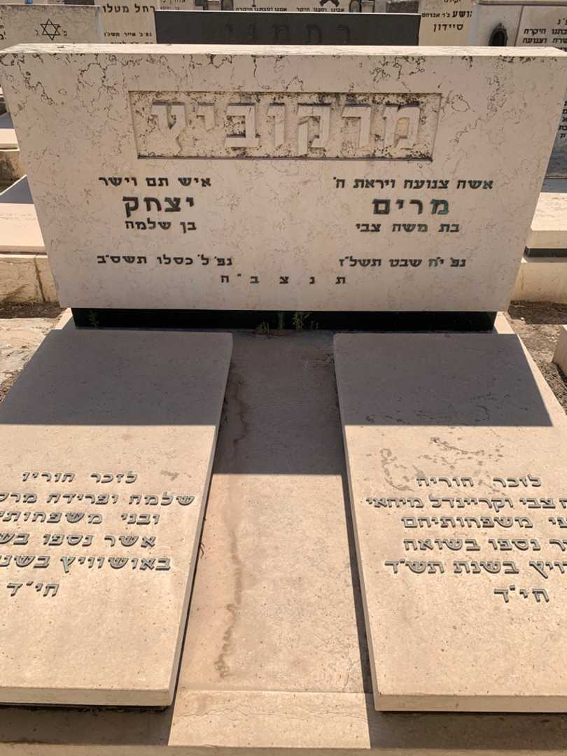 קברו של משה צבי. תמונה 1