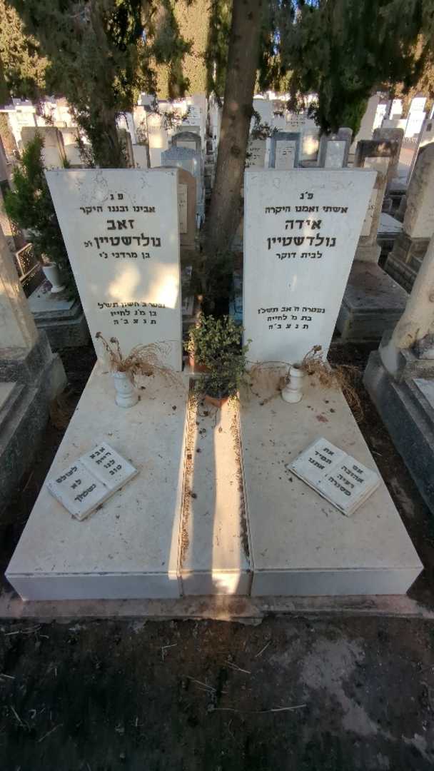 קברו של זאב גולדשטיין. תמונה 2