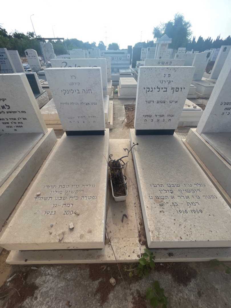 קברו של חנה בילינקי. תמונה 1