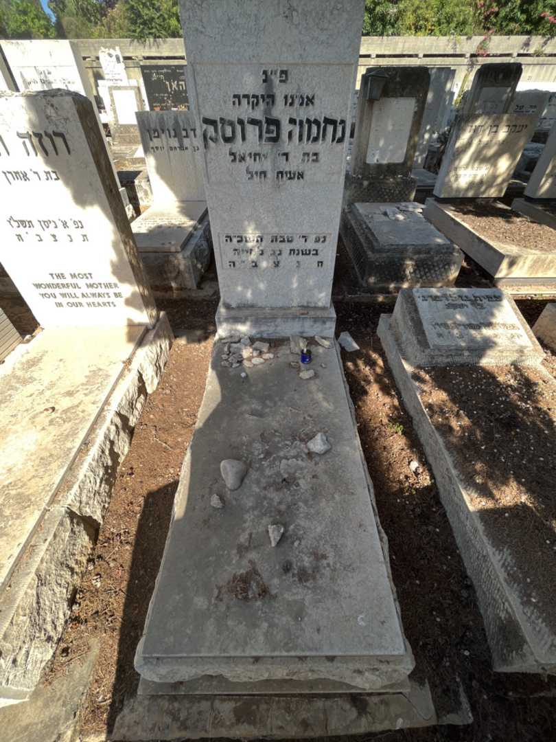 קברו של נחמה פרוסק