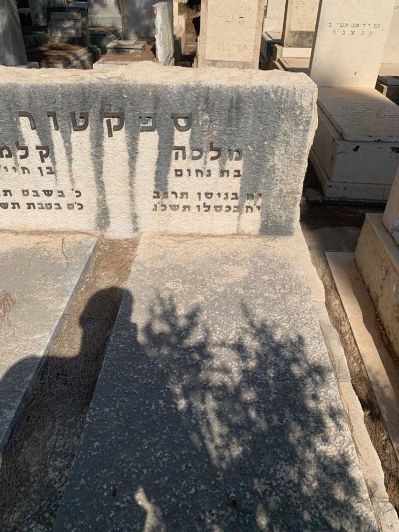 קברו של מלכה ספקטור. תמונה 2