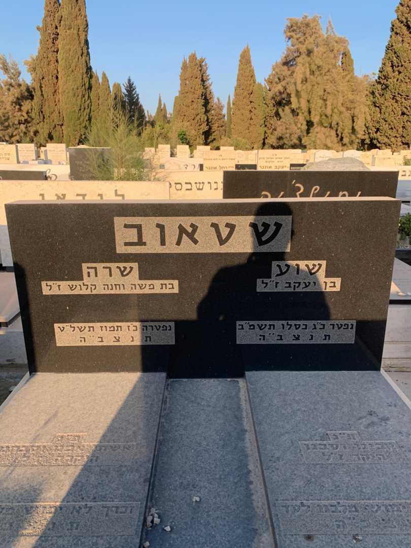 קברו של שרה שטאוב. תמונה 1