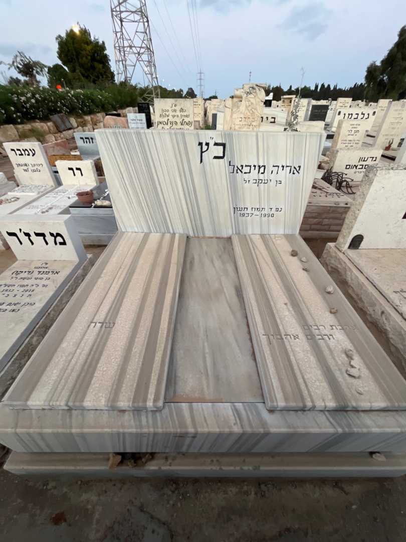 קברו של אריה מיכאל כ''ץ. תמונה 1