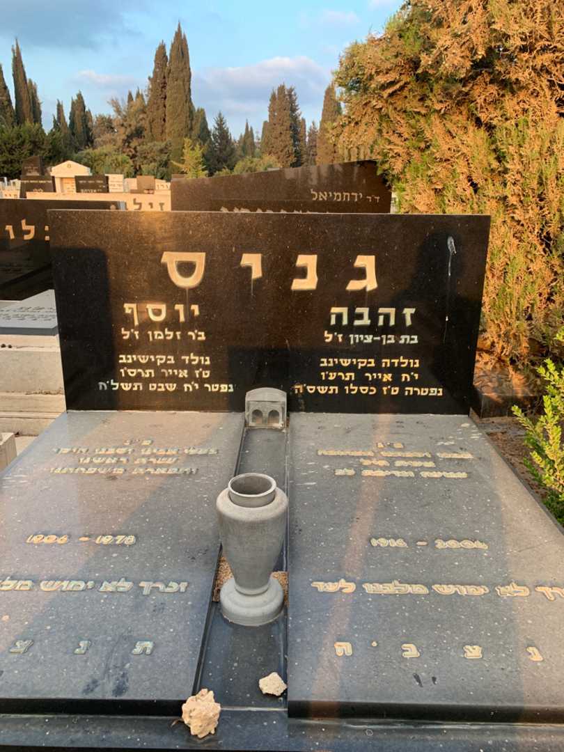 קברו של יוסף גניס. תמונה 1